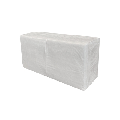Serviette blanche 1c 4pl 33x33cm 10x500pcs