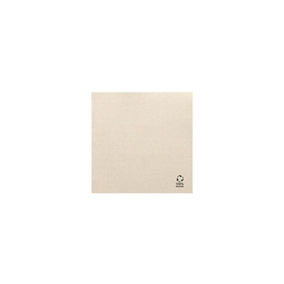 Dp Servet Eco Recycled - 33 x 33 cm - 2-laags - 1200 stuks - NATUREL