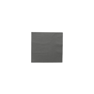 Serviettes tissues noires 2c.1/4 39x39cm 1600pcs