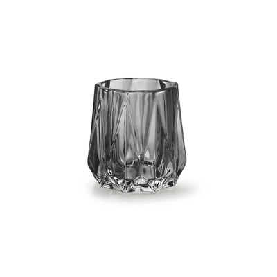 Relight Houder Thelma Glas Smoke H90xø90mm 12st