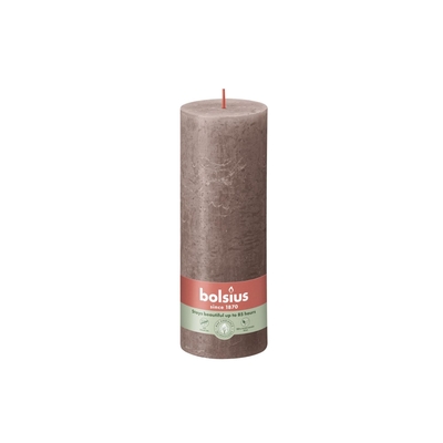 Bougie cylindrique 68x190mm durée de combustion 85h 4pcs
