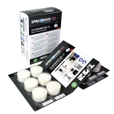 SprayWash CleaningTab 12 - unscented - 18 pieces