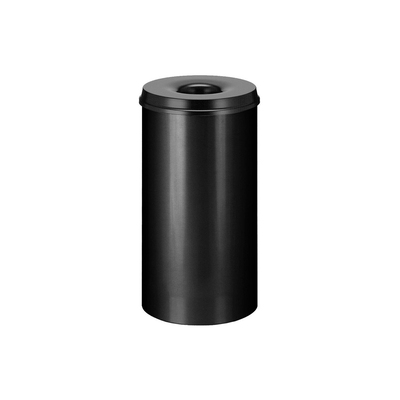 VB 105000 vlamdovende papierbak zwart 50L Ø335xh630mm