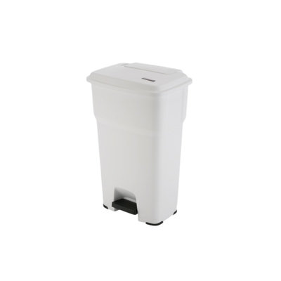 Vileda Hera pedalbin 85l white H79xW49xD39cm