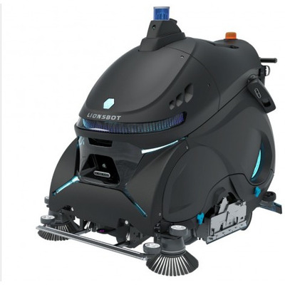Lionsbot Rex CS cylindrische schoonmaakrobotsbot - inclusief recupel