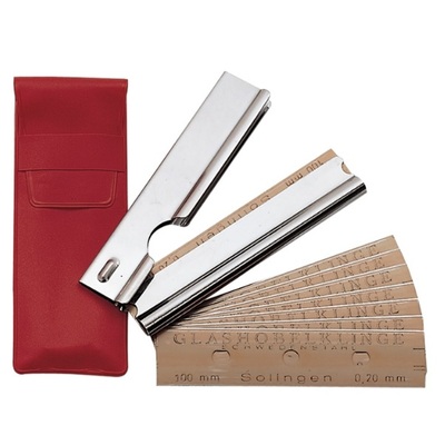 Ruitenschraper + vervangmesjes (set 10 stuks) - 10 cm