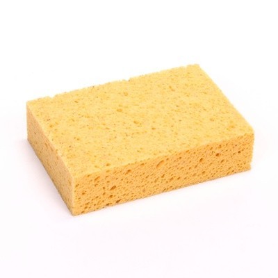 Cellulose sponge- 14 x 10 x 3.4 cm