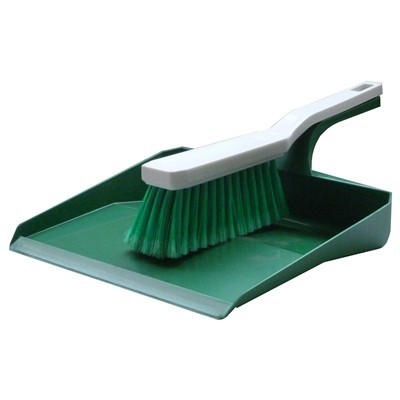 Handveger+vuilblik Boma GROEN