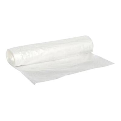 HD zak - 60 x 80 cm - T23 - 60 l - TRANSPARANT - rol 20 stuks