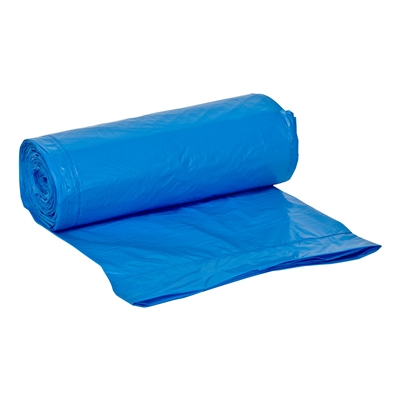 HD bag with drawstring closure - 70 x 110 cm - T25 - 115 l - BLUE - roll of 25