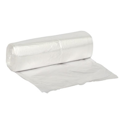 HD zak - 60 x 60 cm - T10 - 35 l - TRANSPARANT - rol 50 stuks