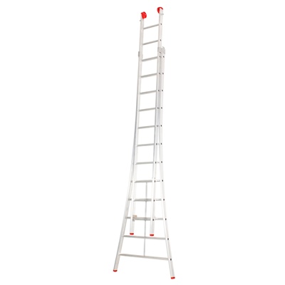2-section extension ladder - 2 x 6 rungs- 1.75/2.75 m - 8.7 kg
