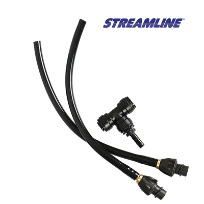 Spray kit brush streamline