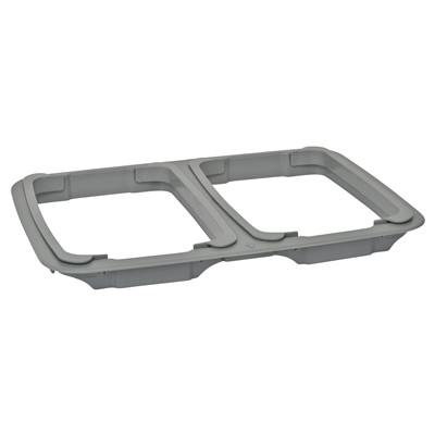 Click-in adapter for single bag holder - 1/2-1/2 ratio