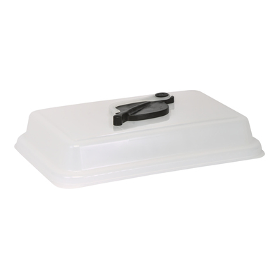 Couvercle hermétiquement verrouillable avec trou coulissant verrouillable pour seau de 4 l - TRANSPARENT