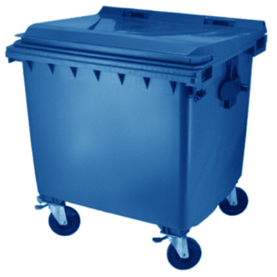 Container met 4 wielen - 770 l - BLAUW