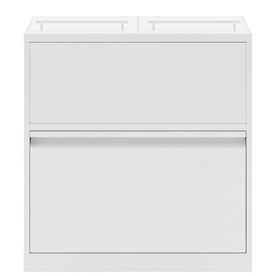 Bomabin Select Bica - 80 l - WIT - deksel