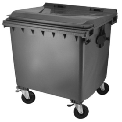 Container met 4 wielen - 770 l - GRIJS