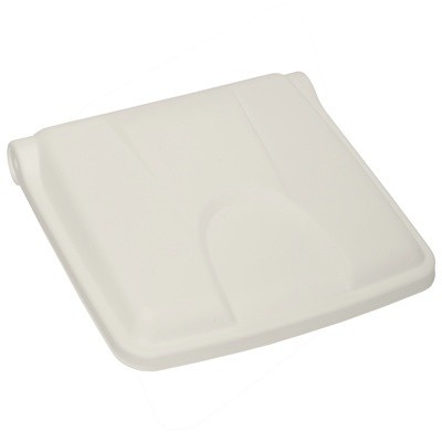 Lid for Bomabin Select Pedal Classic 30 & 45 l - WHITE