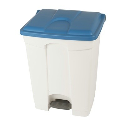 Bomabin Select Pedal Classic - 70 l - WHITE - lid BLUE