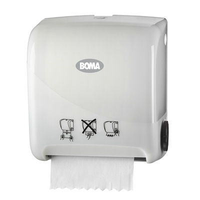 Distributeur Absynth de bobines d'essuyage manuel - BLANC