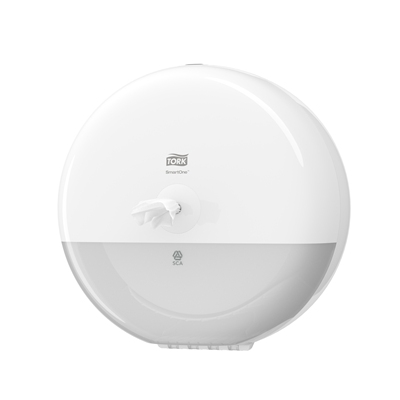 Tork SmartOne Mini toiletpapier dispenser - WIT - 681000