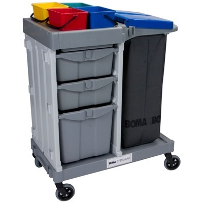 SystemCar 1054 R - met rubber wielen en lades