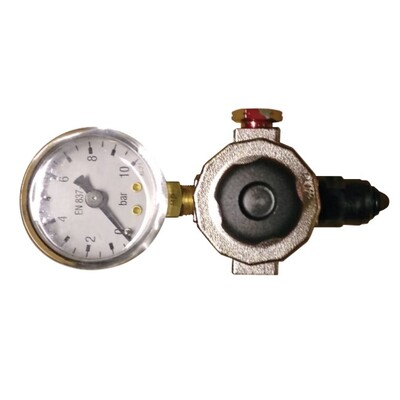 CO2 pressure reducer