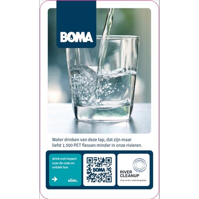 Sticker Watertap - Nederlands