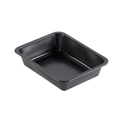 Rectangular PP Tray Black 1 comp227x178x50mm 216pcs