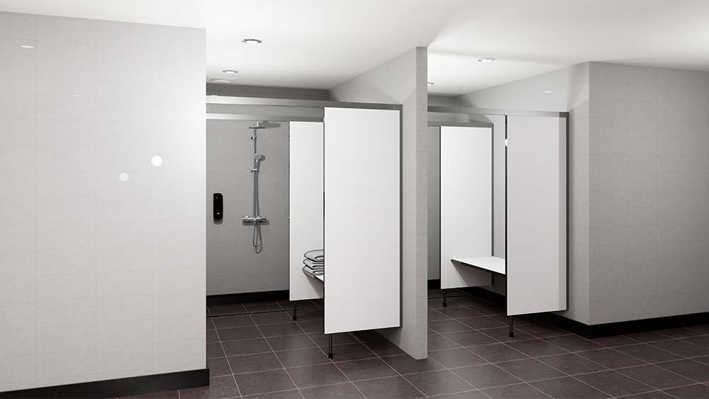 Alles voor de schoonmaak van de douches