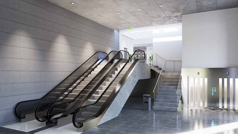 Everything you need for a clean stairwell