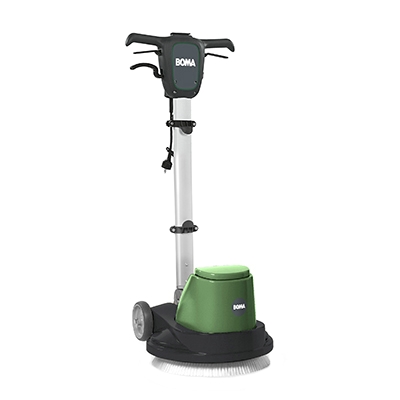 123444724: High speed eenschijfsmachine Boma Disco High 43 - 400 t/min - exclusief padhouder en borstel - inclu