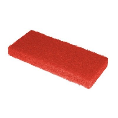 130508: Scrubby schuurpad - 15 x 10 x 2,5 cm - ROOD