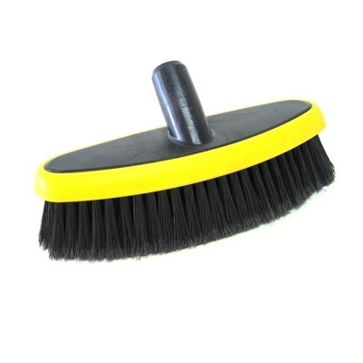 170325: Brosse à eau industrie - 25 cm - NOIR/JAUNE