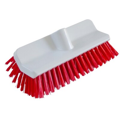 199250B: Schrobborstel Limbo - 25cm - ROOD