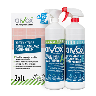 210294: Arvox Pro Voegen + Tegels - 2 x 1 l - Set