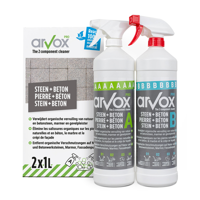 210294: Arvox Pro Steen + Beton - 2 x 1 l - Set