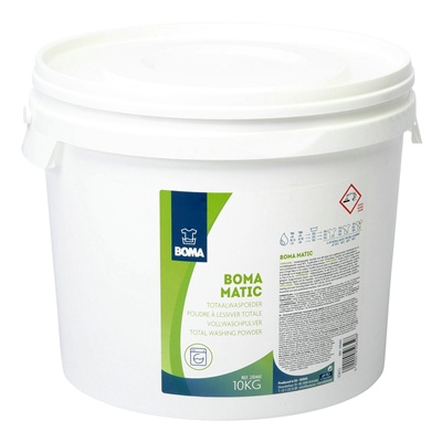 210461: Boma Matic waspoeder - emmer 10 kg - met doseerbeker