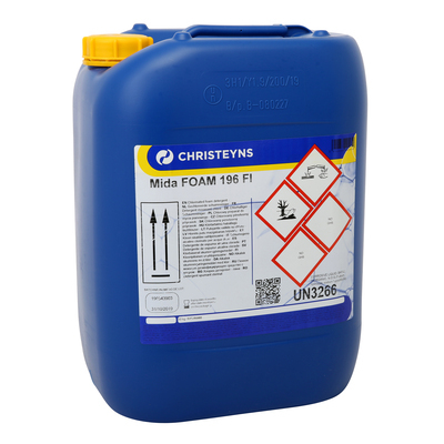 230202: Mida Foam 196 FI - 22 kg (BE: 10415B - Dit product is een biocide ingedeeld in het gesloten circuit, NL: 16112, FR: 54215) (Lot: RP230416601)