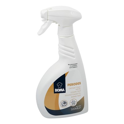 230212: Perodes ontsmettingsmiddel - 500 ml (BE: BE-REG-00506, FR: 48272, LUX: 14/17/L-000)