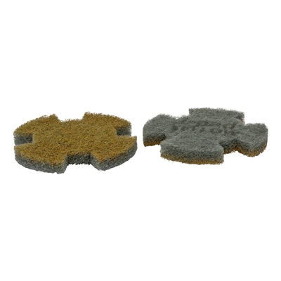 444305: I-MOP XL Twister pads - set 2 stuks - GEEL