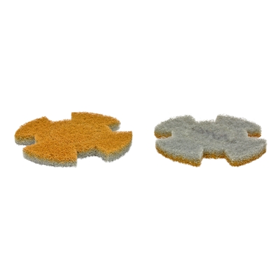 444305: I-MOP XL Twister pads - set 2 stuks - ORANJE