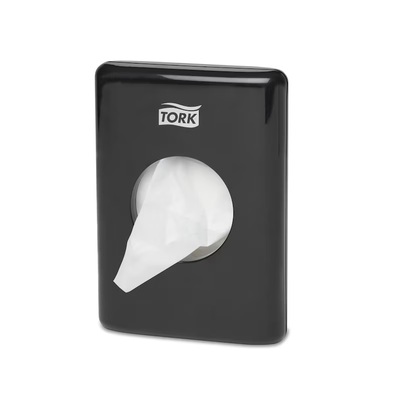 566008: Tork hyginezakjes dispenser - ZWART - 566008