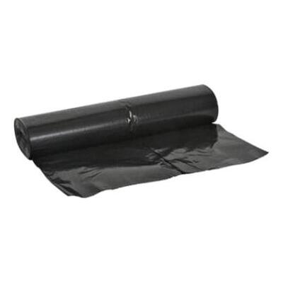 610115: LD zak - 115 x 135 cm - T30 - 240 l - ZWART - rol 10 stuks