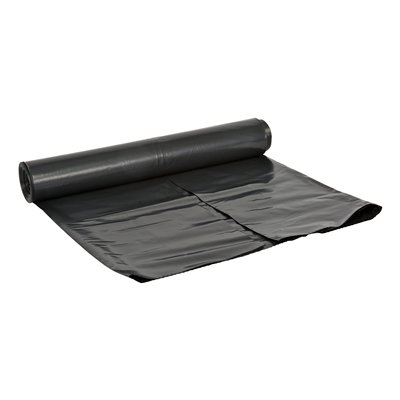 610350: LD zak - 80 x 110 cm - T80 - 140 l - ZWART - rol 10 stuks