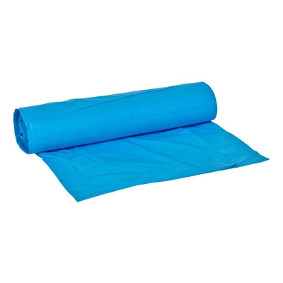 620341: LD zak - 80 x 110 cm - T60 - 140 l - BLAUW - rol 20 stuks