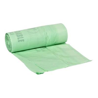 650813: Biozak - 82 x 85 cm - T30 - 100 l - doos 200 stuks (10 rollen van 20 stuks)
