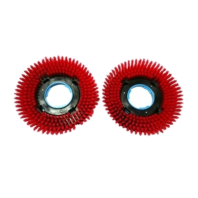 444305: Set van 2 harde borstels voor I-Mop XL - ROOD