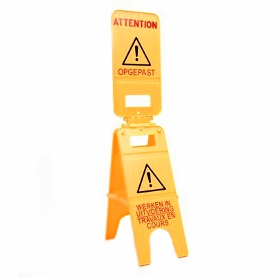 710008: Seinbord trippel "Werken in uitvoering/Travaux en cours"